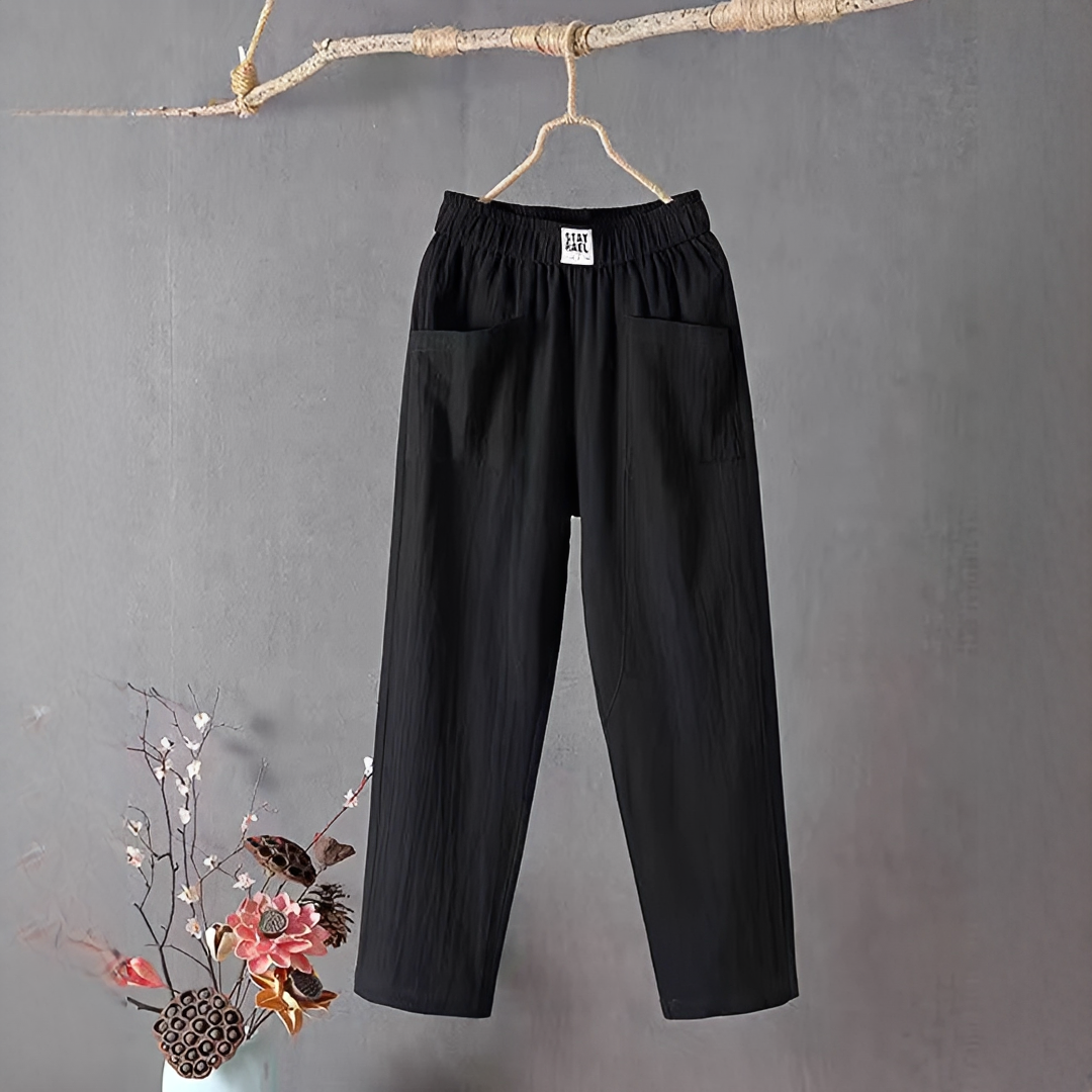 Sienna - Pantalon décontracté coupe ample
