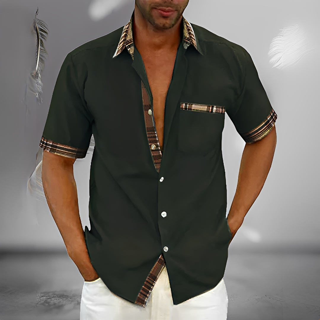 Henrick - Une chemise d'été élégante et confortable pour homme