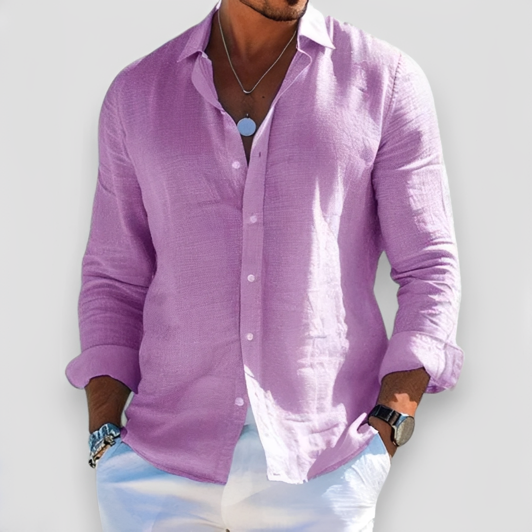 Keanu - Chemise d'été classique pour homme
