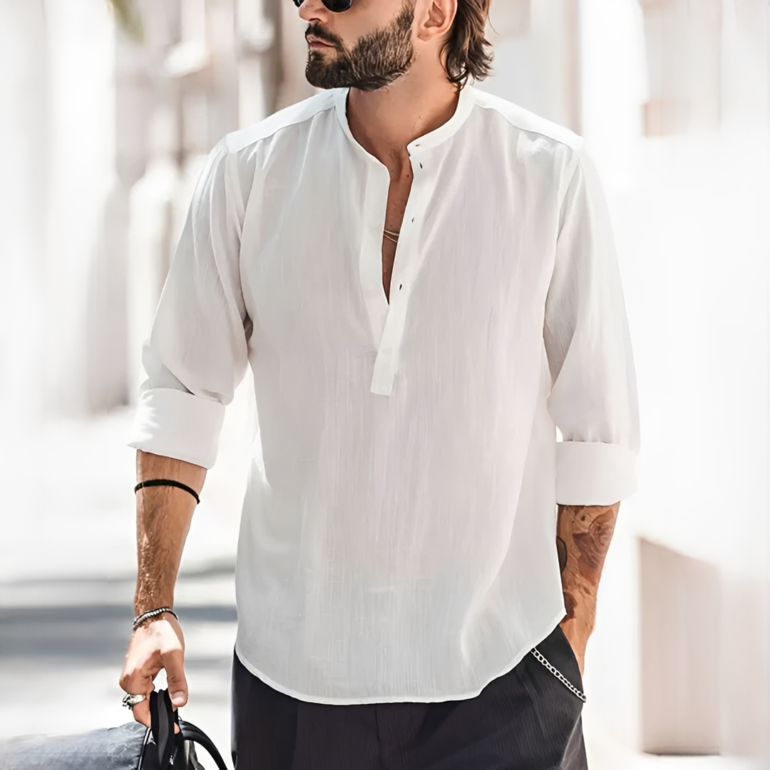 Enrico - Chemise d'été légère et tendance pour homme