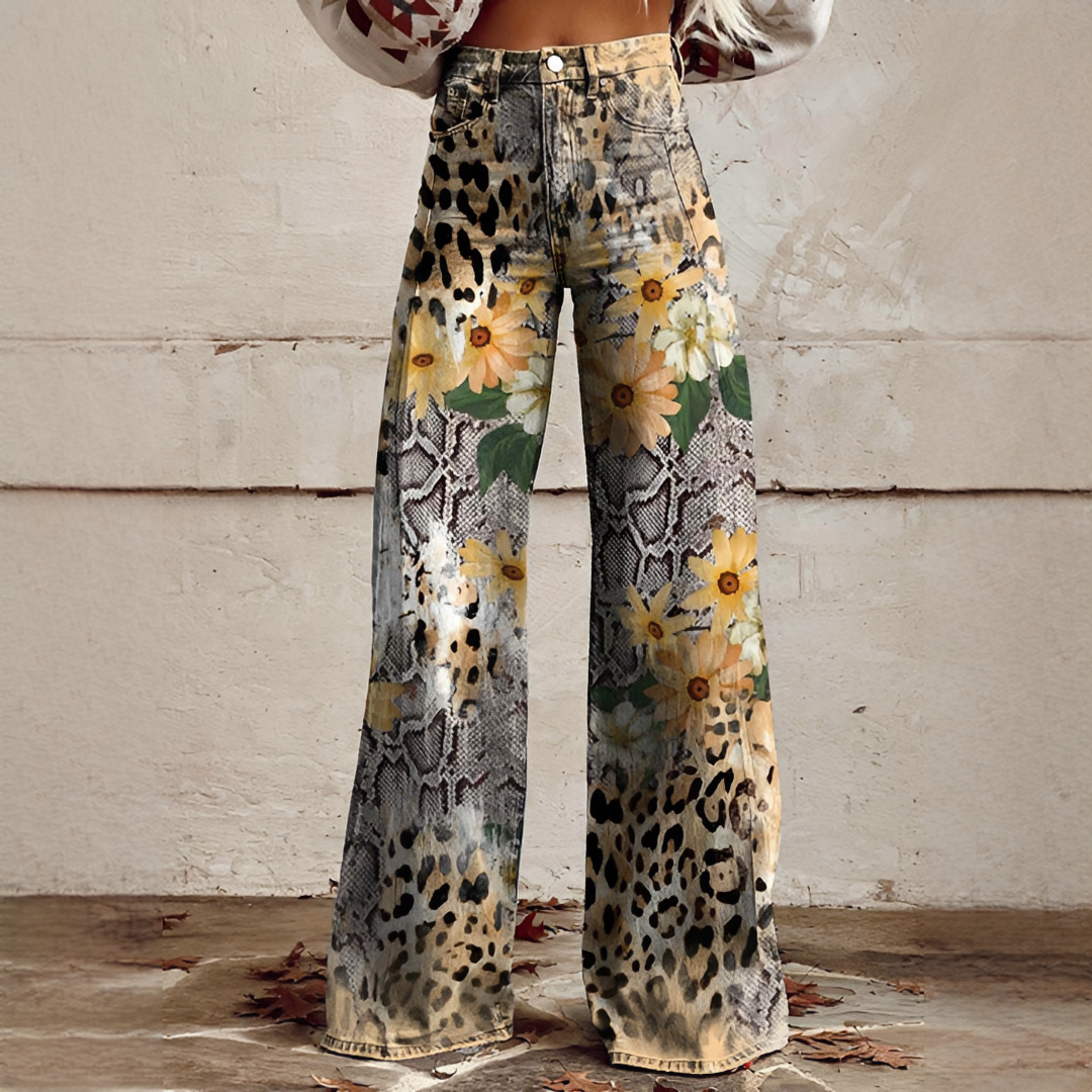 Shannon - Pantalon Large Stylé