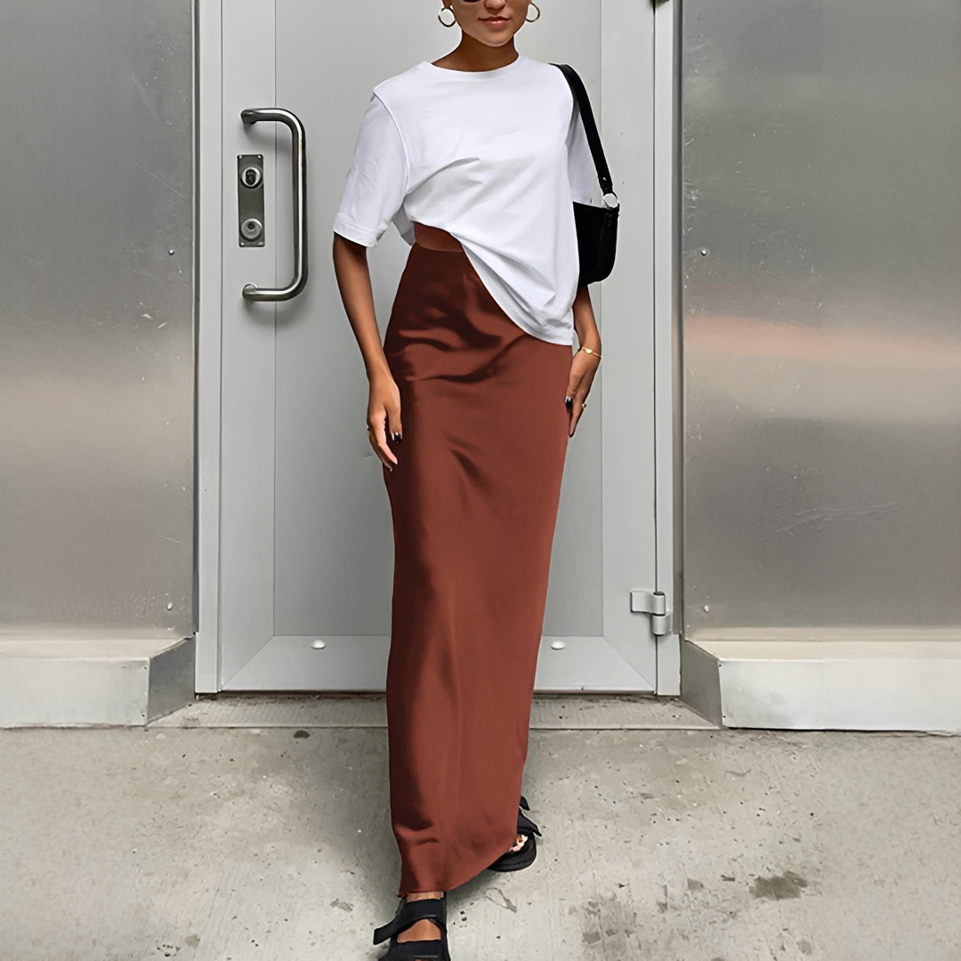 Malou - Jupe maxi utilitaire