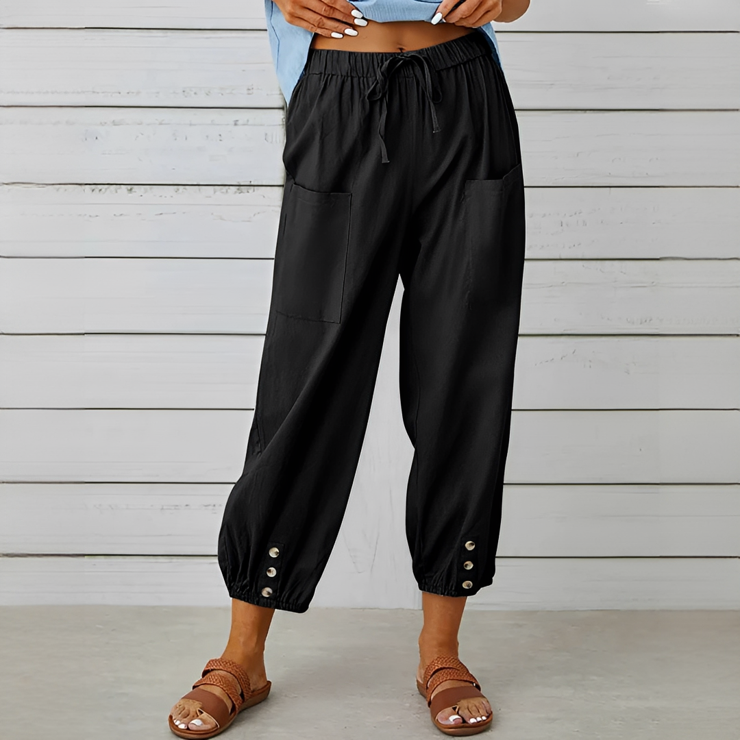 Scarlett - Pantalon confortable à cordon