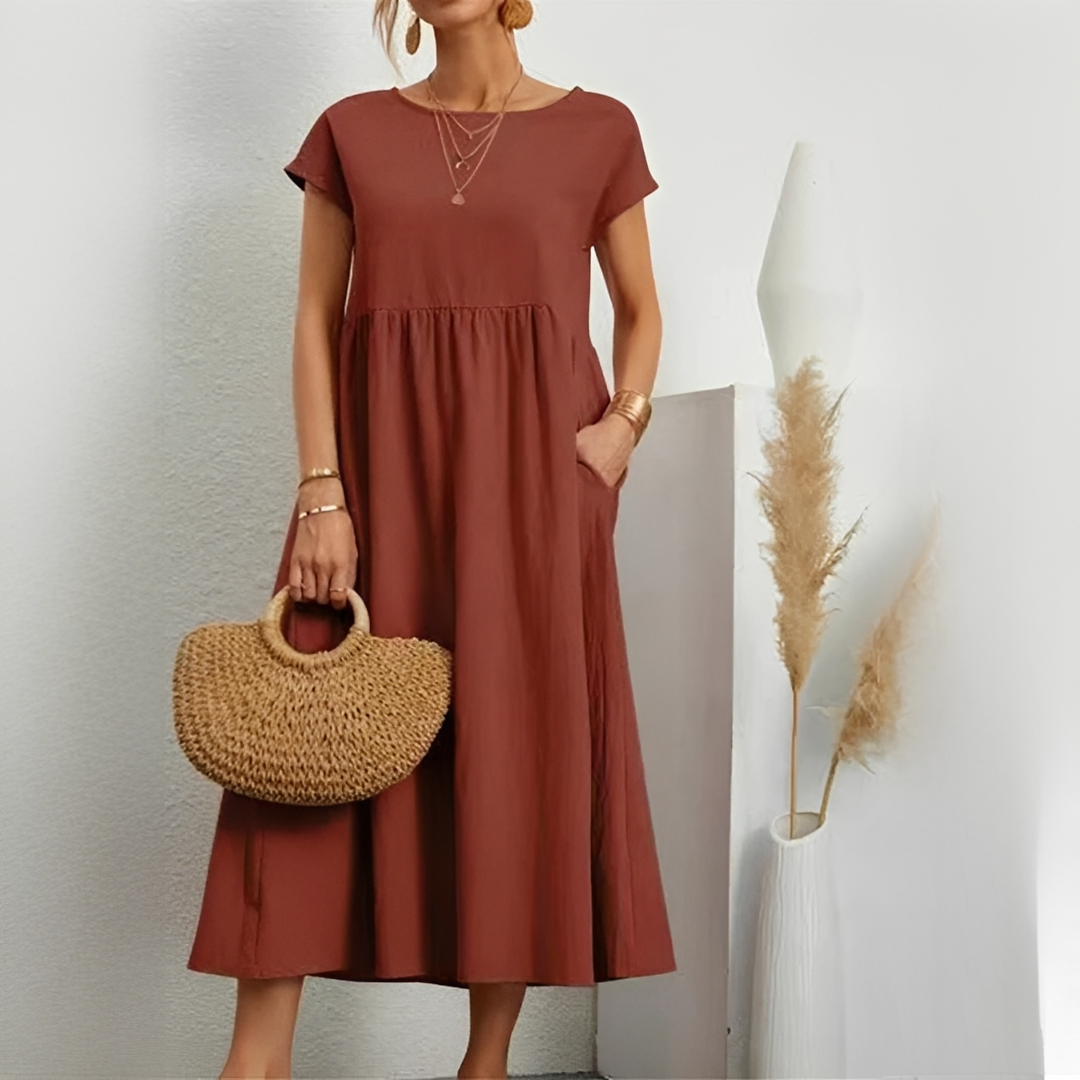 Ginovie - Robe d'été élégante pour femme