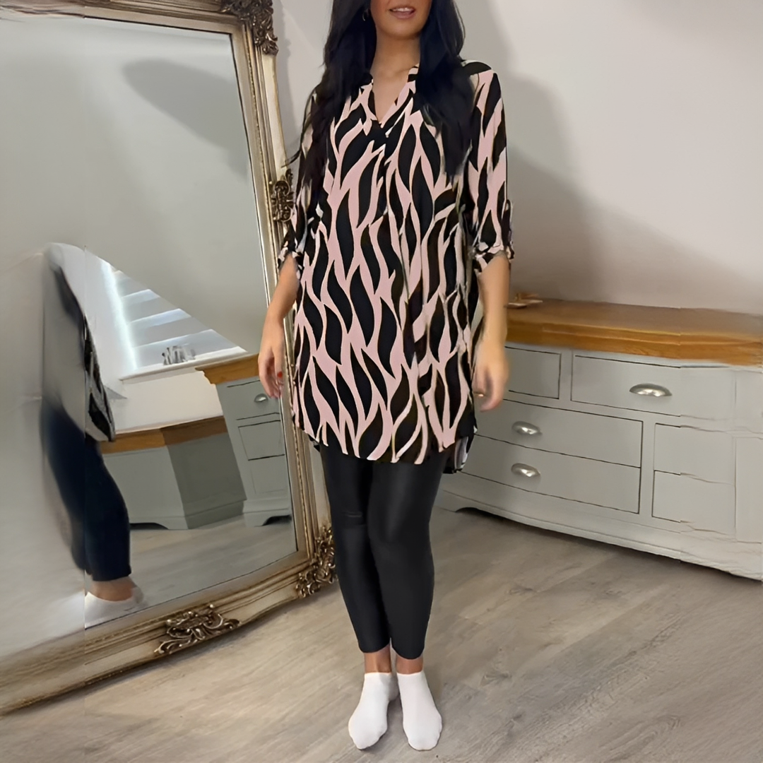 Desiree - Blouse élégante à col en V