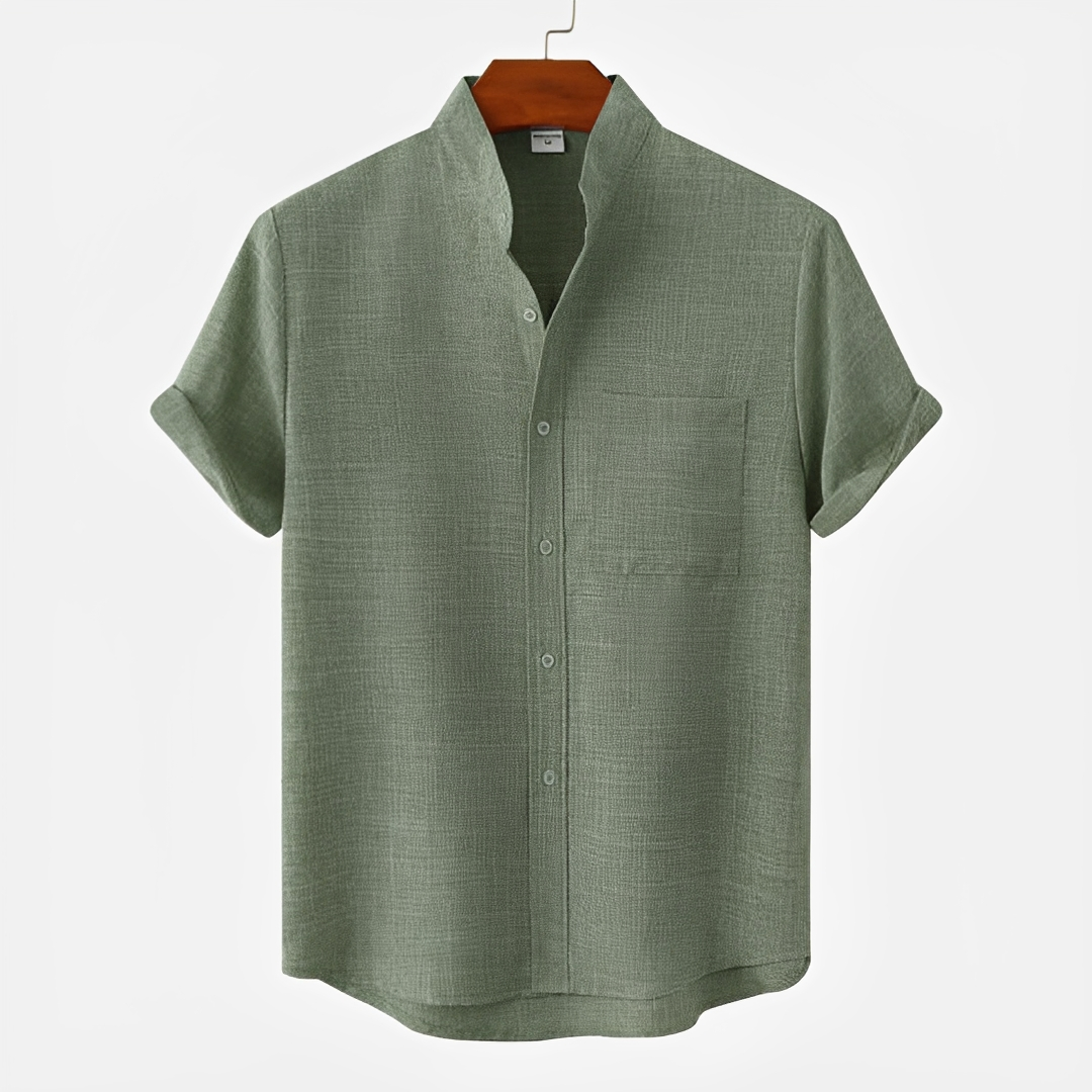 Hayden - Polo à Boutons Uni