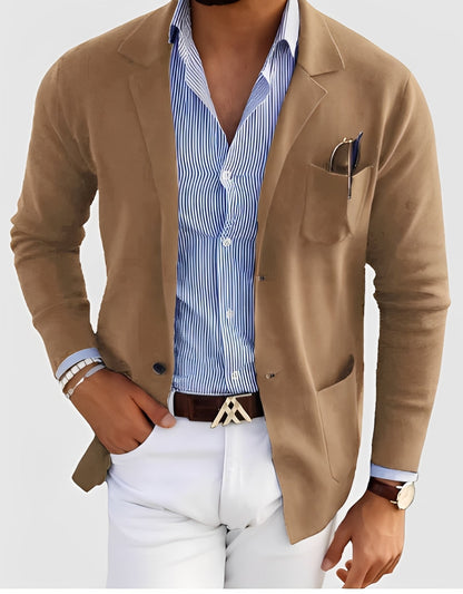 Giffard - Elegante Wolljacke mit doppelter Knopfreihe für Herren