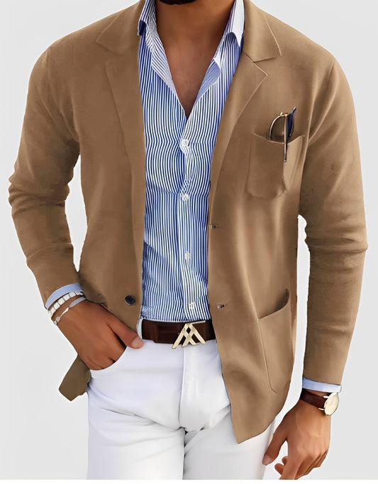 Giffard - Elegante Wolljacke mit doppelter Knopfreihe für Herren