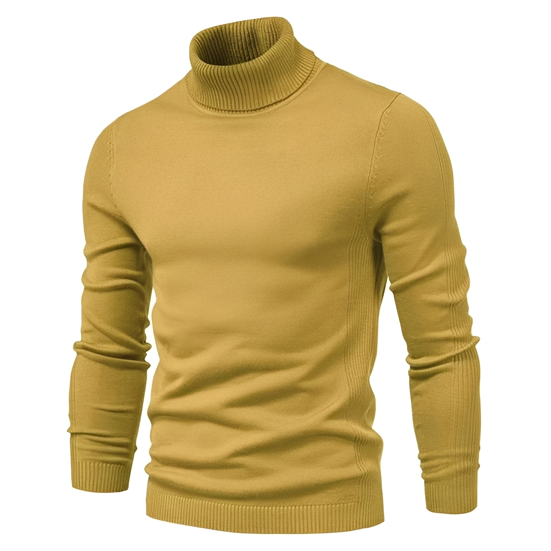 Darvin - Pull à col roulé chaud pour homme