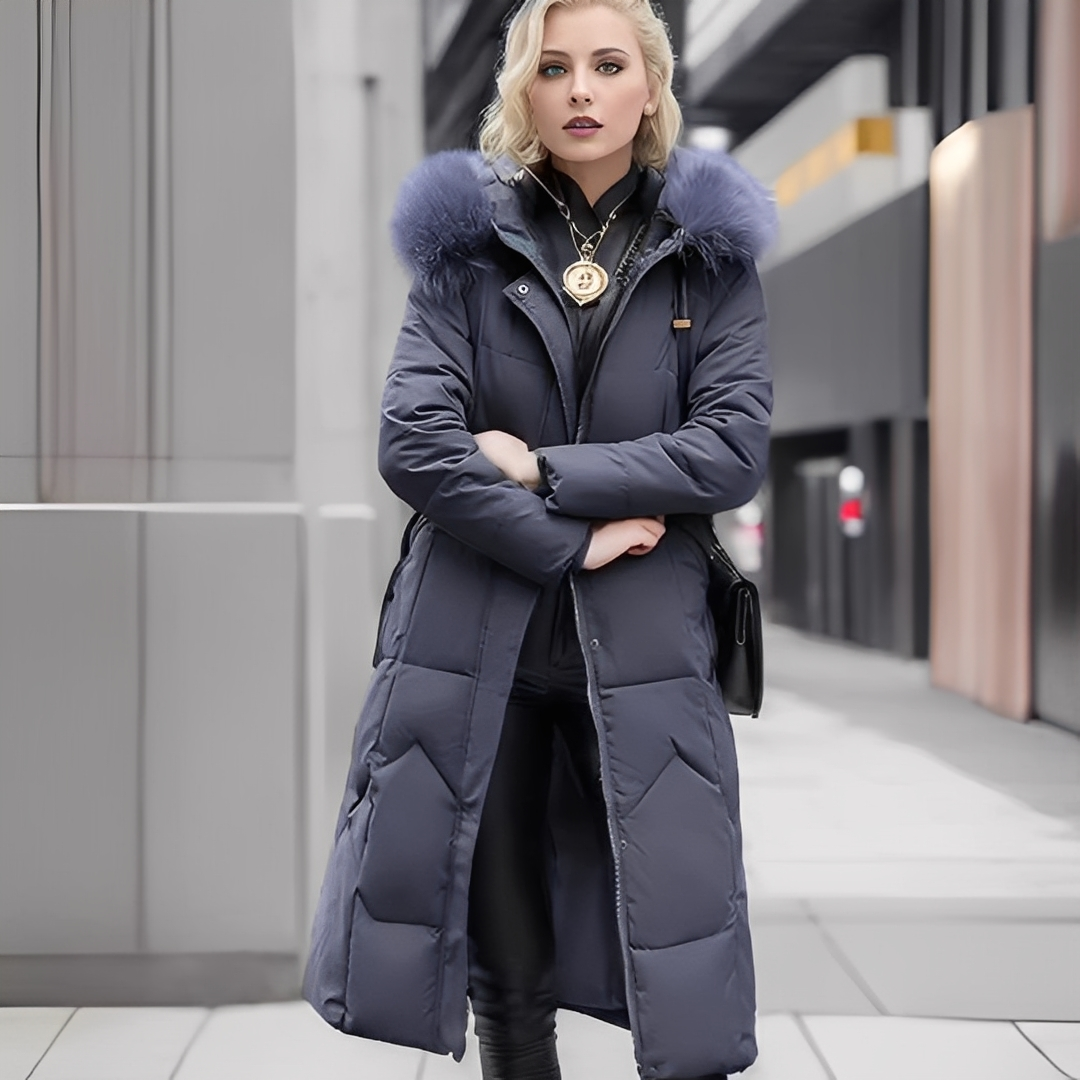 Marcellette - Manteau matelassé d'hiver avec capuche pour femmes