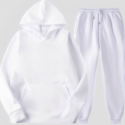 Reynard - Ensemble de sport décontracté avec capuche pour homme