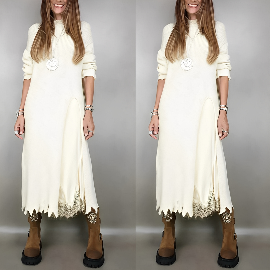 Fanny - Pull et robe élégants pour femmes définir