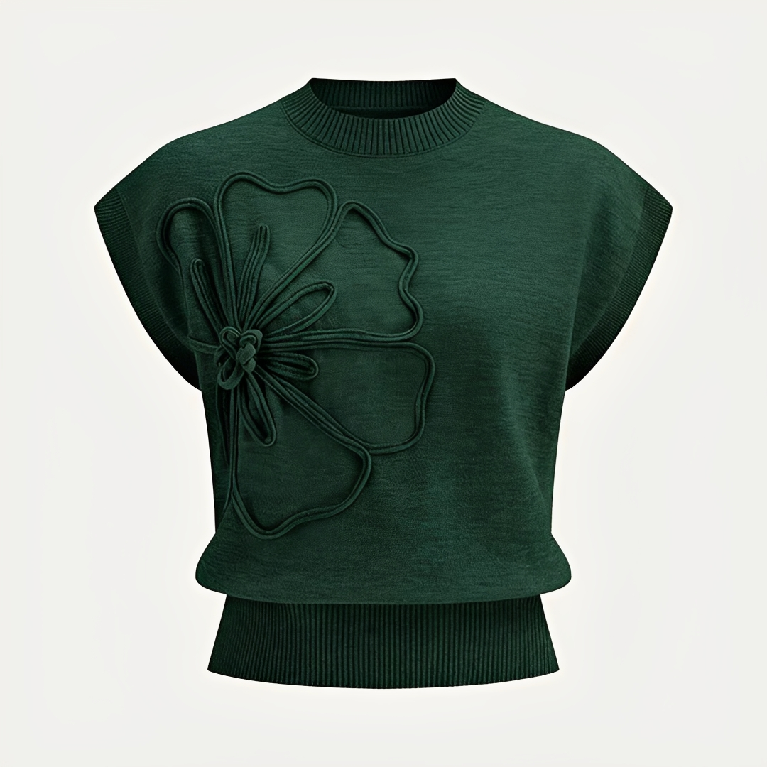 Jocelyn - Haut décontracté avec motif floral