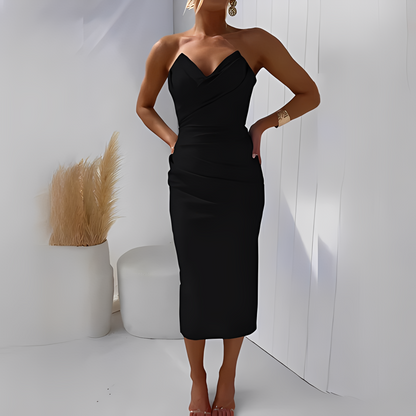 Wanda - Robe élégante sans bretelles pour femmes