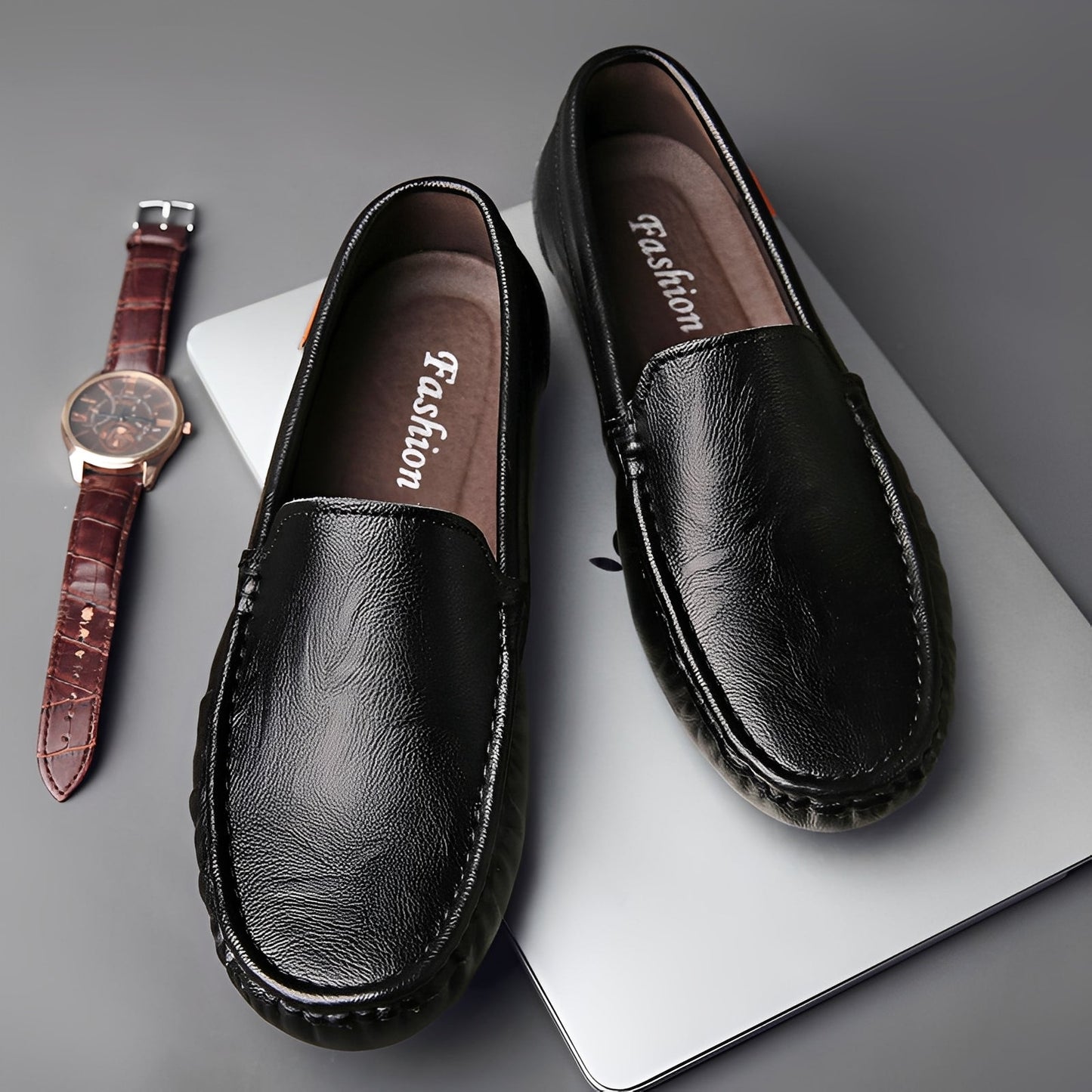 Jacob - Chaussures en cuir chic et décontractées pour hommes