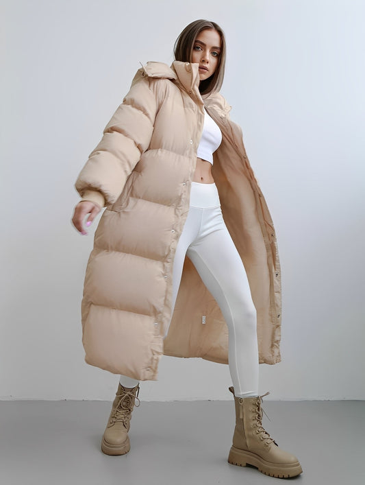 Eloise - Modern and loose jacket with hood for women