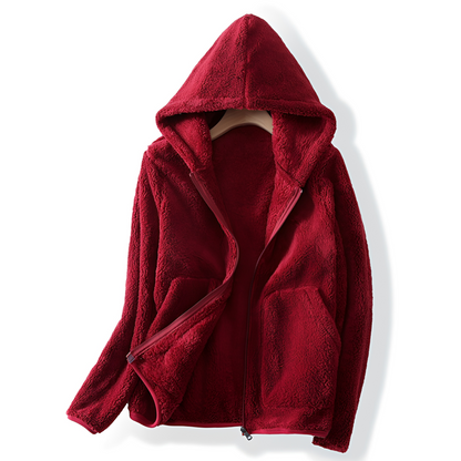 Gabriella - Warm and padded fleece jacket for women