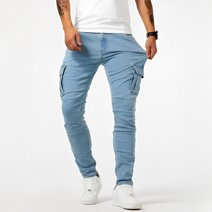 Enzo - Pantalon cargo tendance pour homme