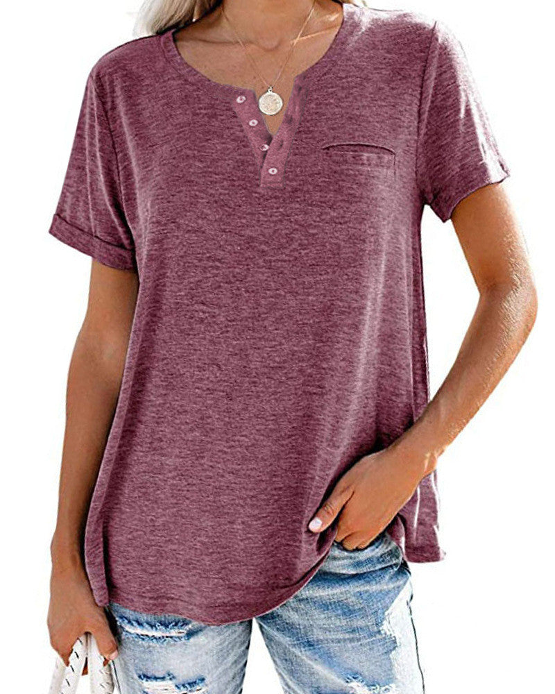 Élodie – Chemise Femme Manches Courtes