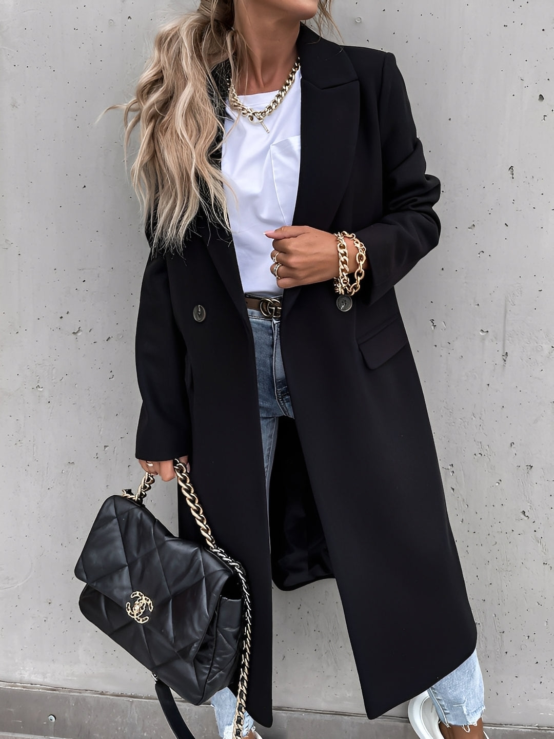 Moriah - Manteau en laine chic et chaleureux pour femmes