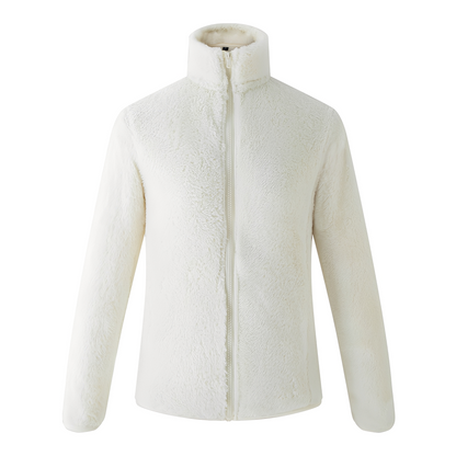 Alexis - Gilet chic en polaire avec fermeture éclair pour femmes