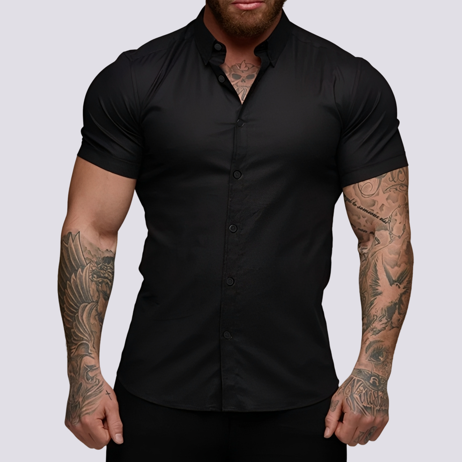 Lukas - Chemise à col ajustable
