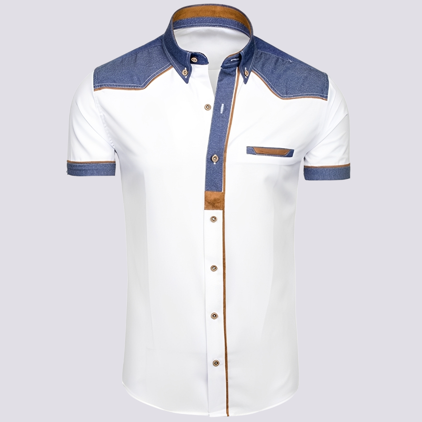 Frank - Polo en denim chic pour femmes