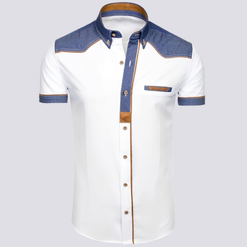 Frank - Polo en denim chic pour femmes