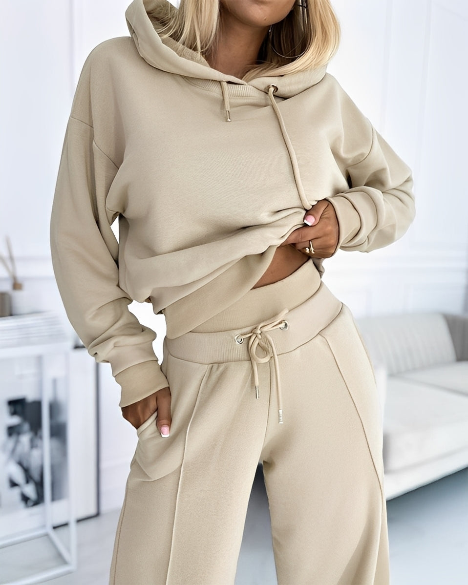 Paulina - Ensemble de jogging tendance avec capuche pour femmes