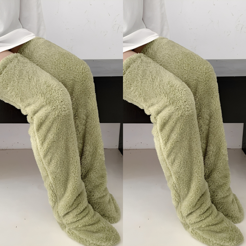 Camellia - Chaussettes longues et chaudes d'hiver pour femmes