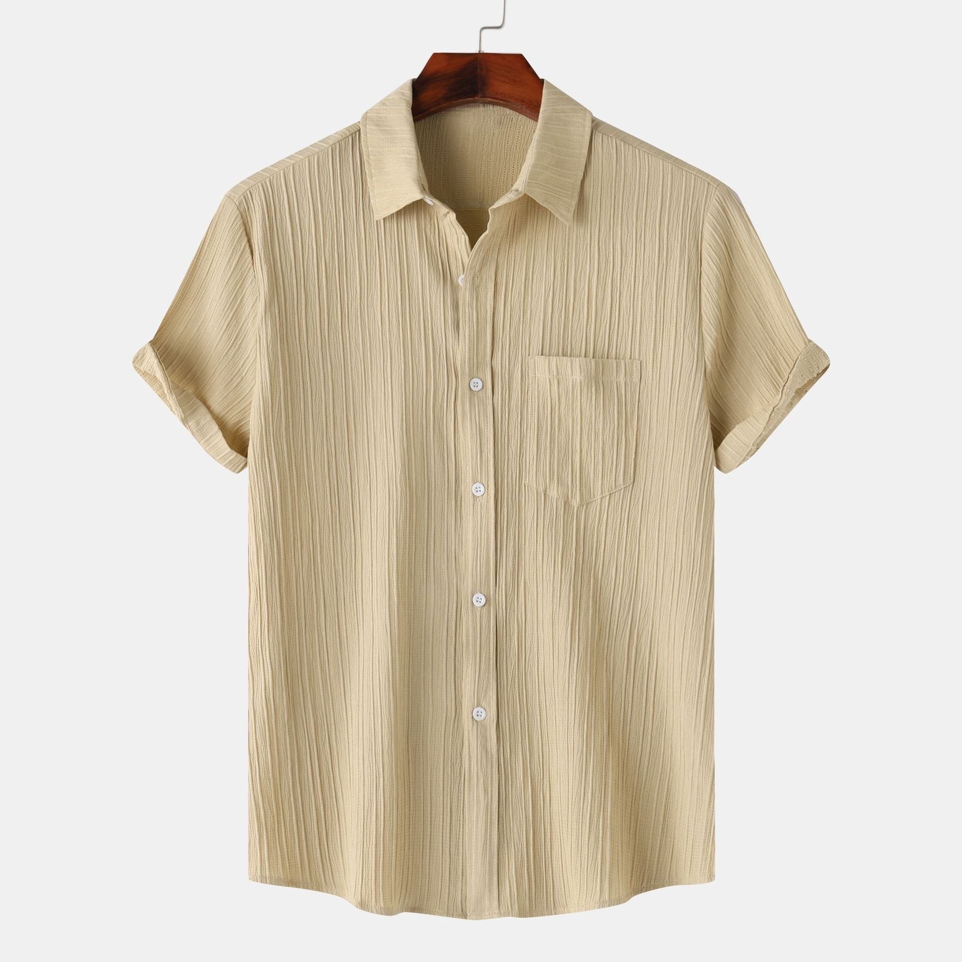 Jakub - Chemise Détendue à Manches Courtes
