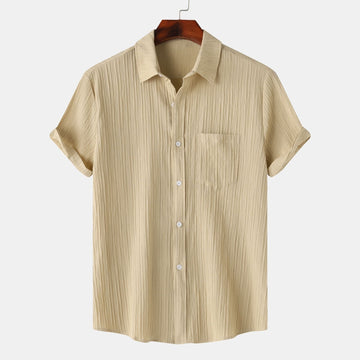 Jakub - Chemise Détendue à Manches Courtes
