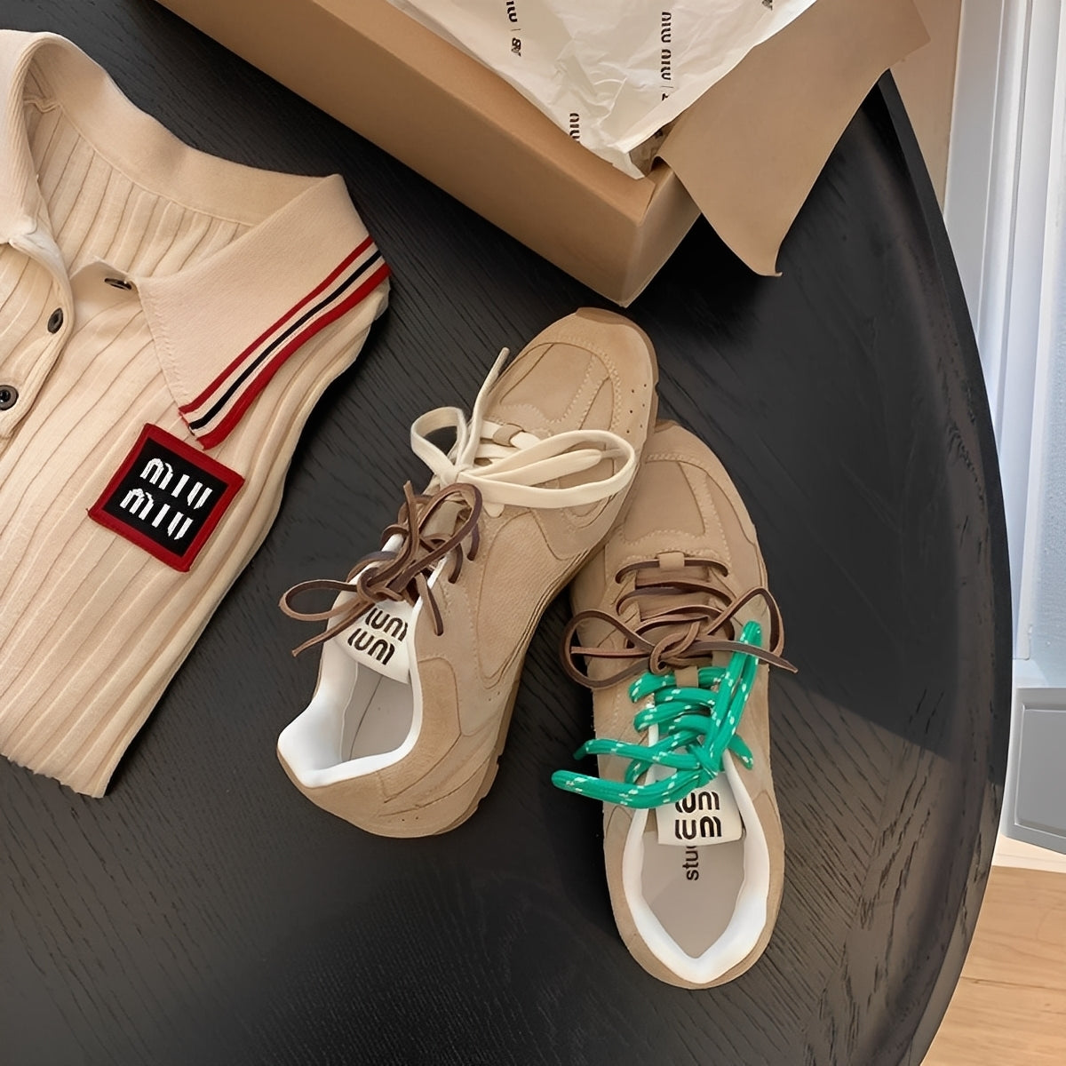 Avril - Chaussures haut de gamme de style rétro