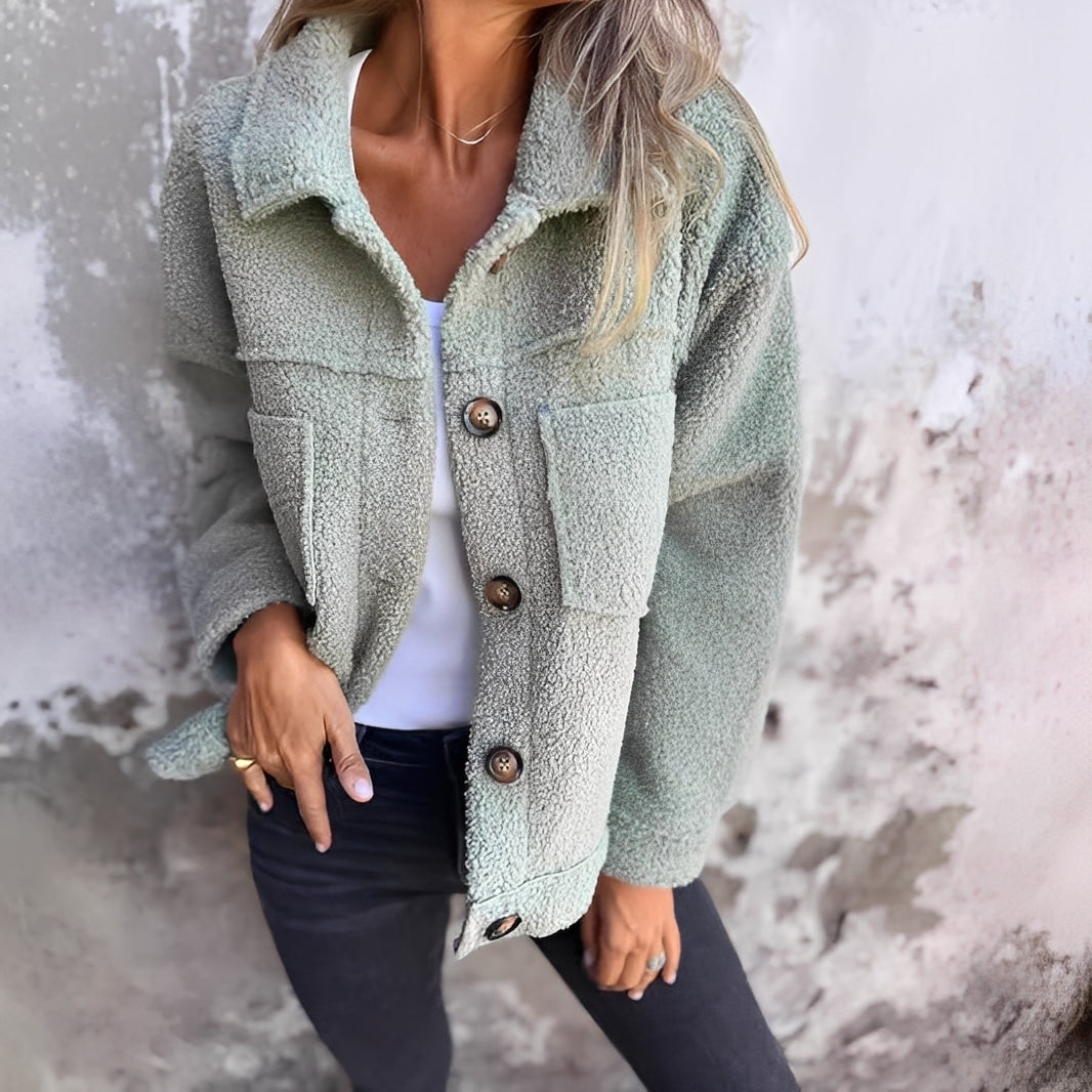 Dalila - Bequeme Jacke mit Innenfutter für Damen