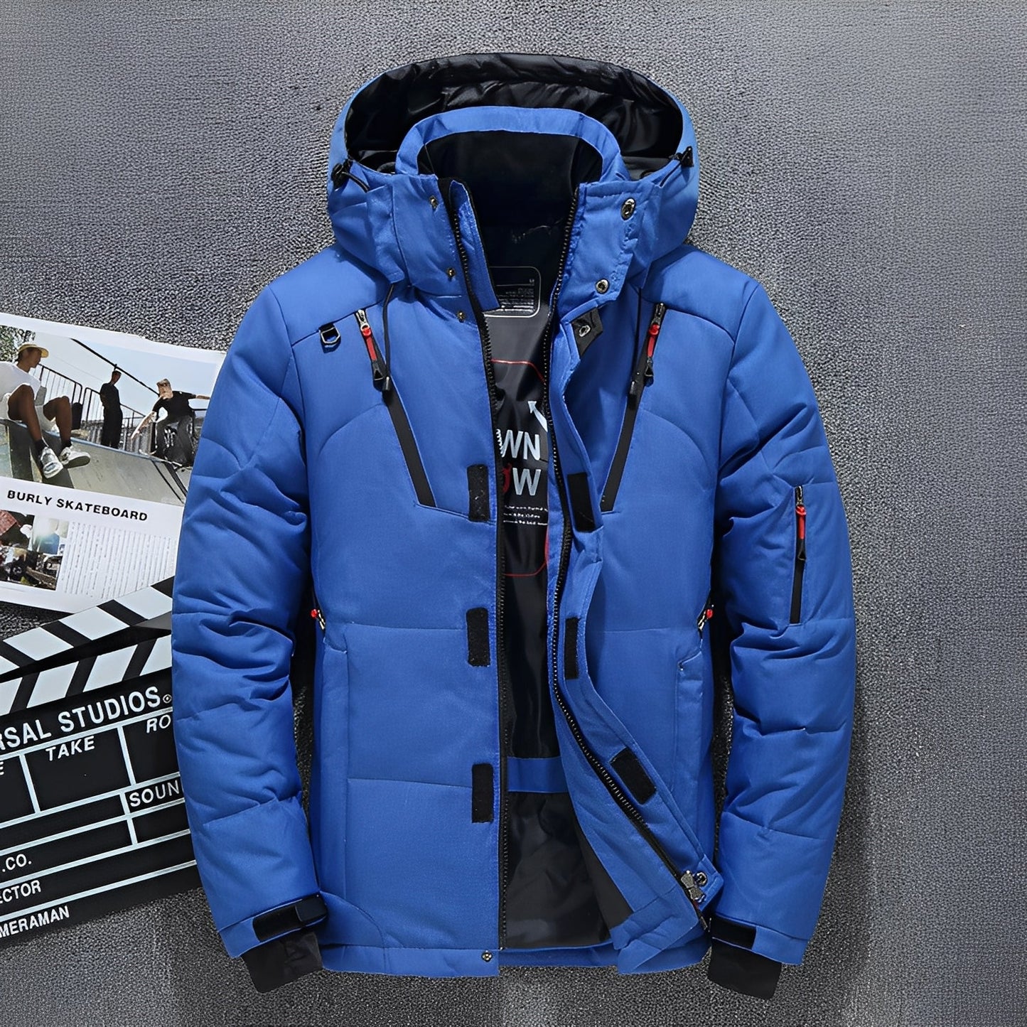 Damian - Hoodie moderne pour hommes avec plusieurs poches