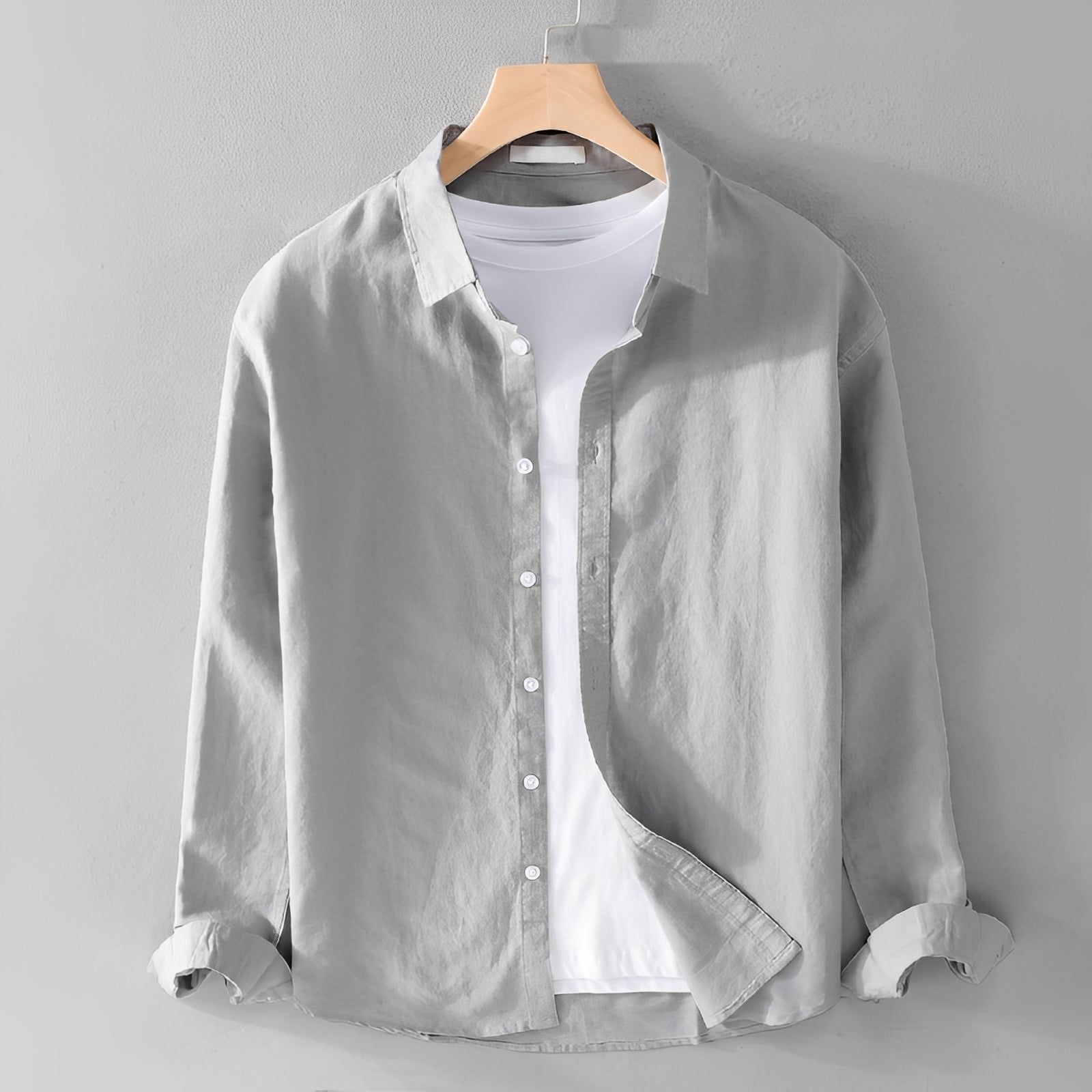 Rupert - Chemise Confort à Manches Longues