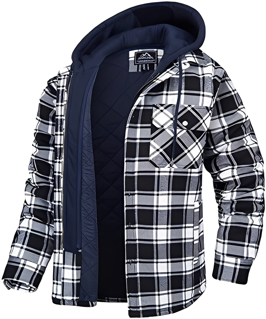 Cole - Veste épaisse à motifs pour hommes
