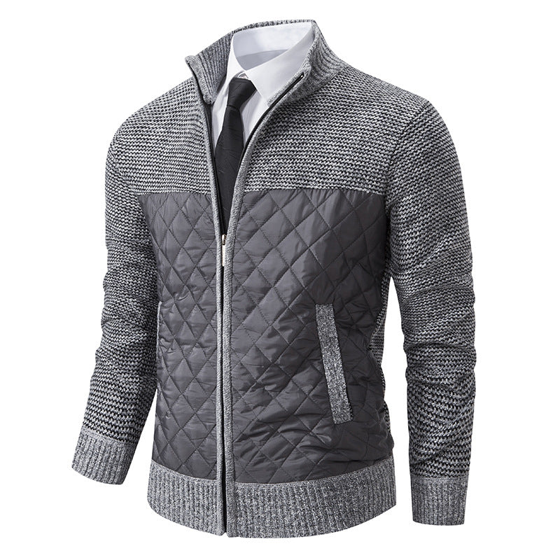 Denton - Blazer en jacquard-twill pour homme, chaud et tendance