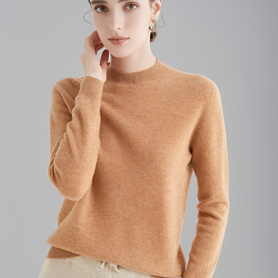 Chrystellene - Pull Col Roulé Douillet pour Femme