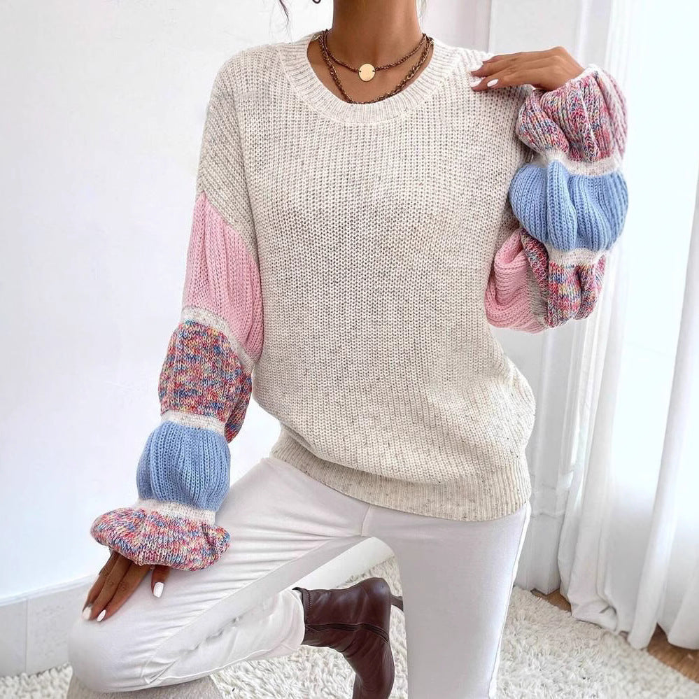 Griselda - Pull ample multicolore pour femmes