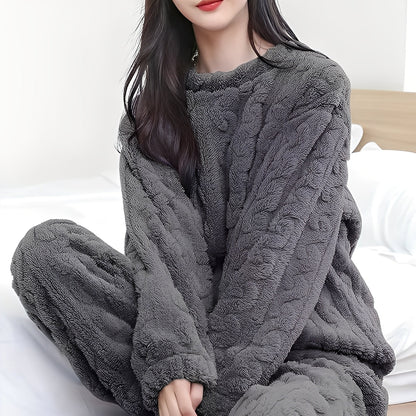 Kilie - Ensemble polaire confortable pour femmes, deux pièces