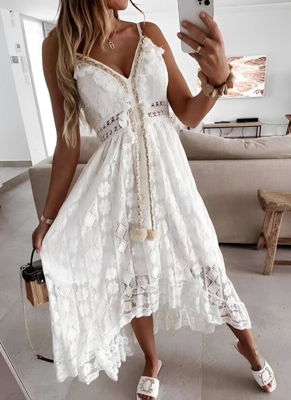 Jessica - Elegant bohemian lace dress for women