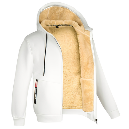 Raphael - Warm, with fleece-lined hood for men
