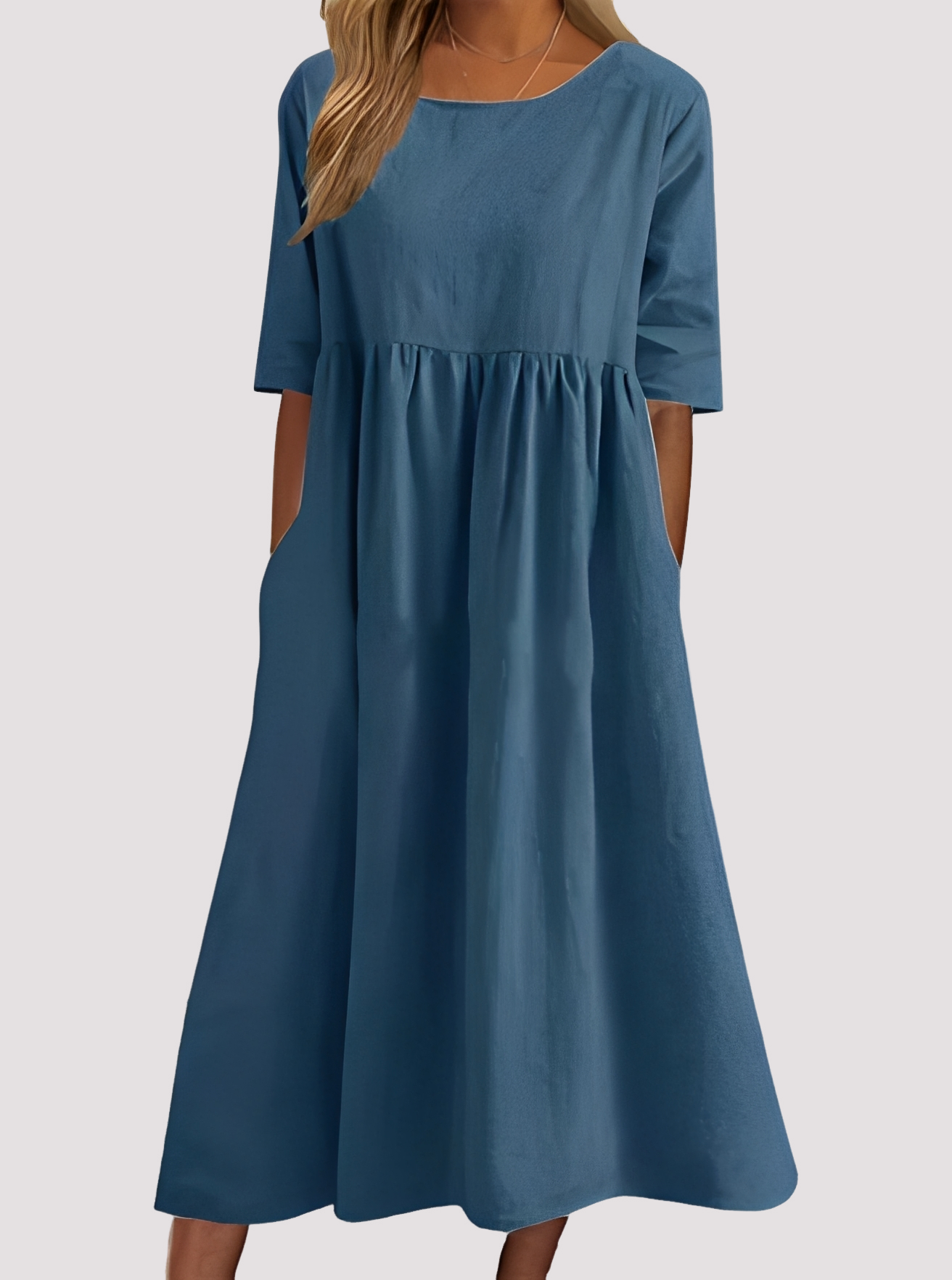 Julie - Robe décontractée avec poches pour femmes