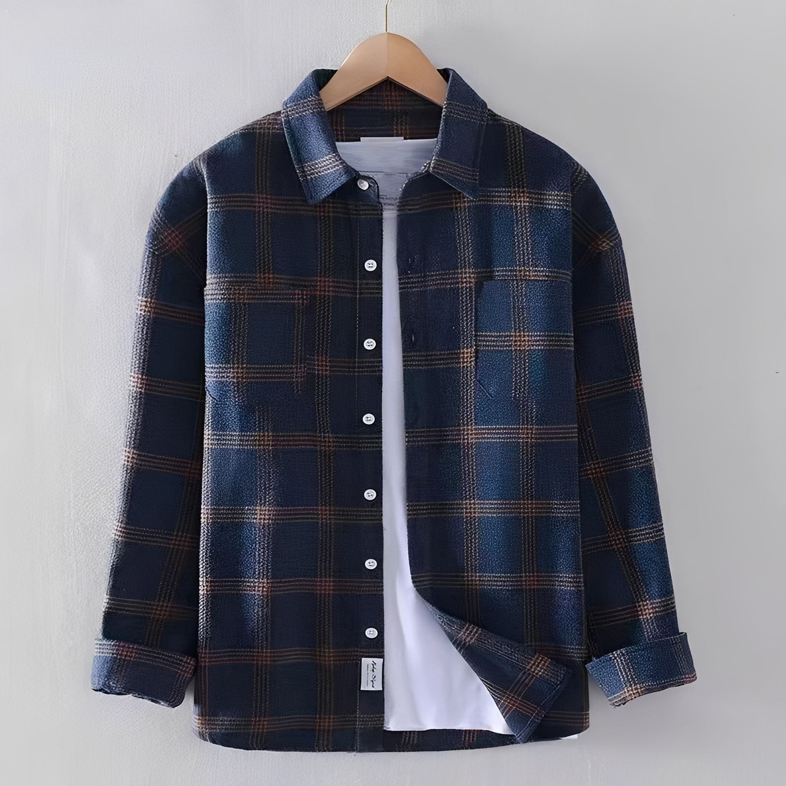 Daniel – Chemise homme à manches longues – allure décontractée et élégante