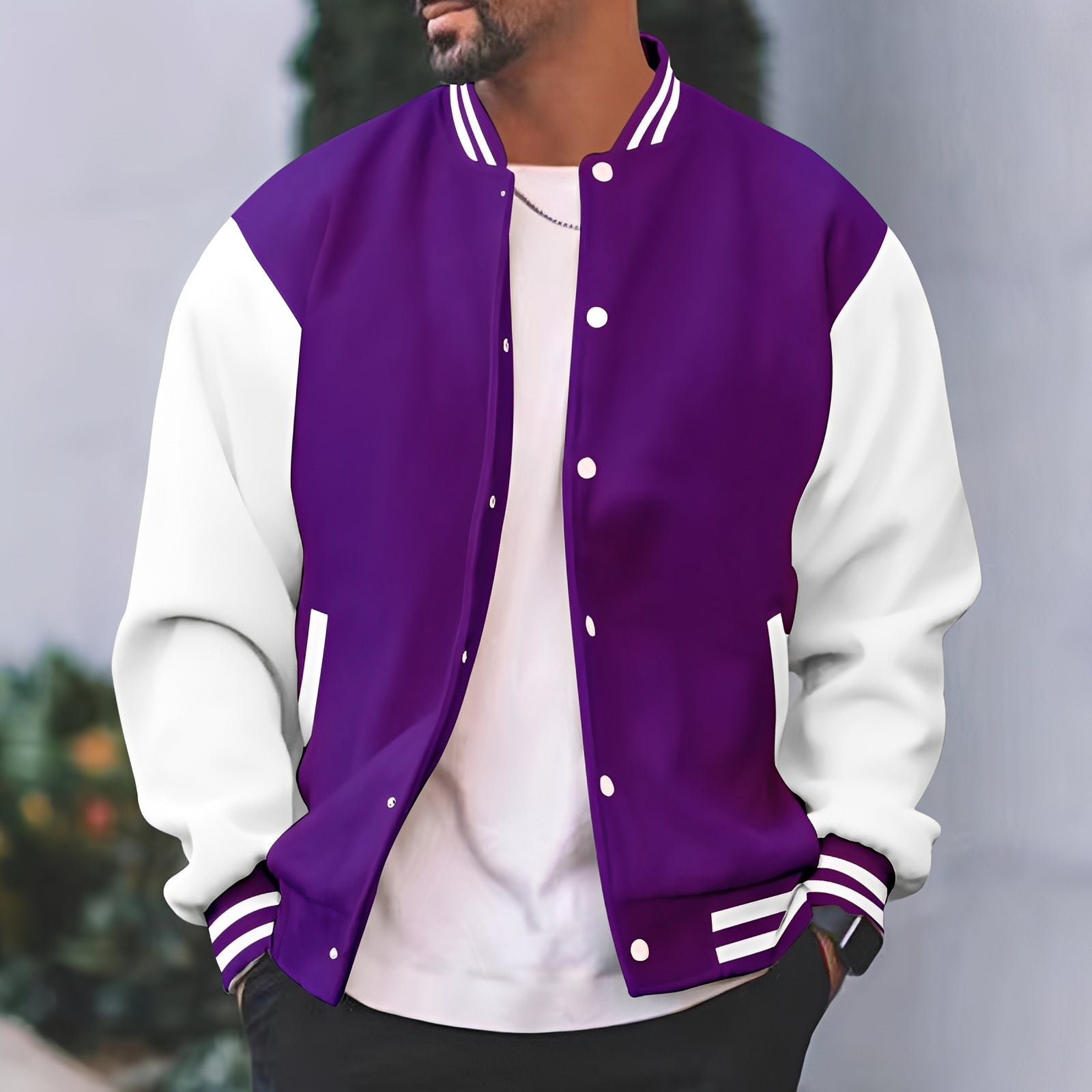 Greg - Blouson bomber ample et stylé pour hommes