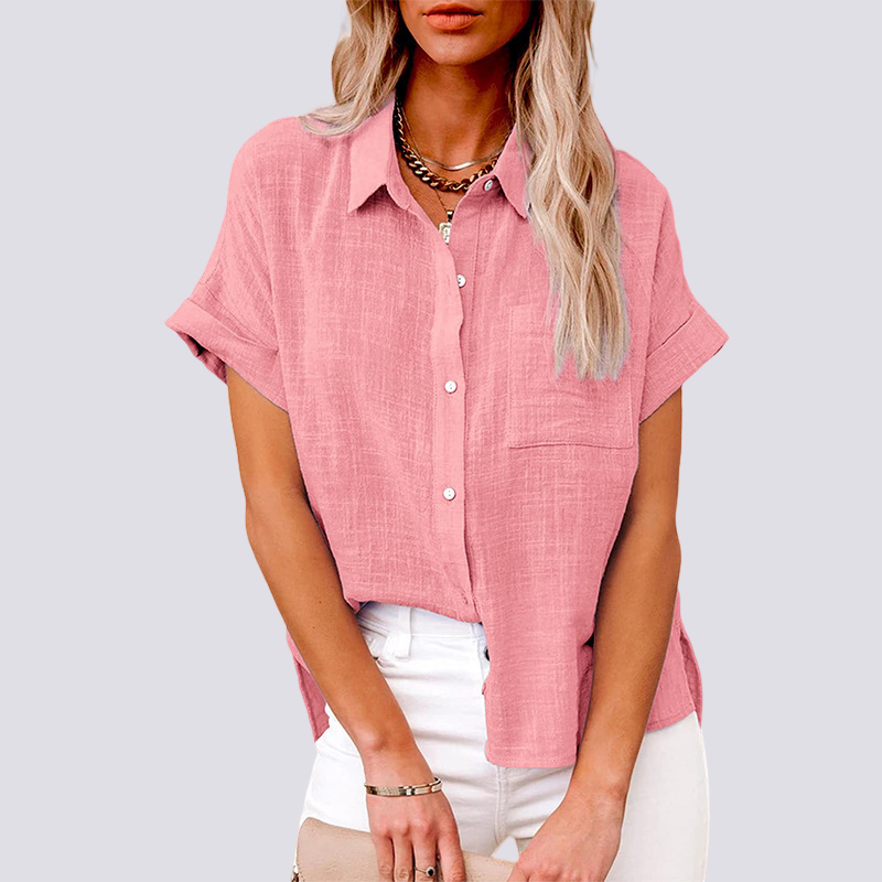 Nicole - Blouse à manches courtes avec poche