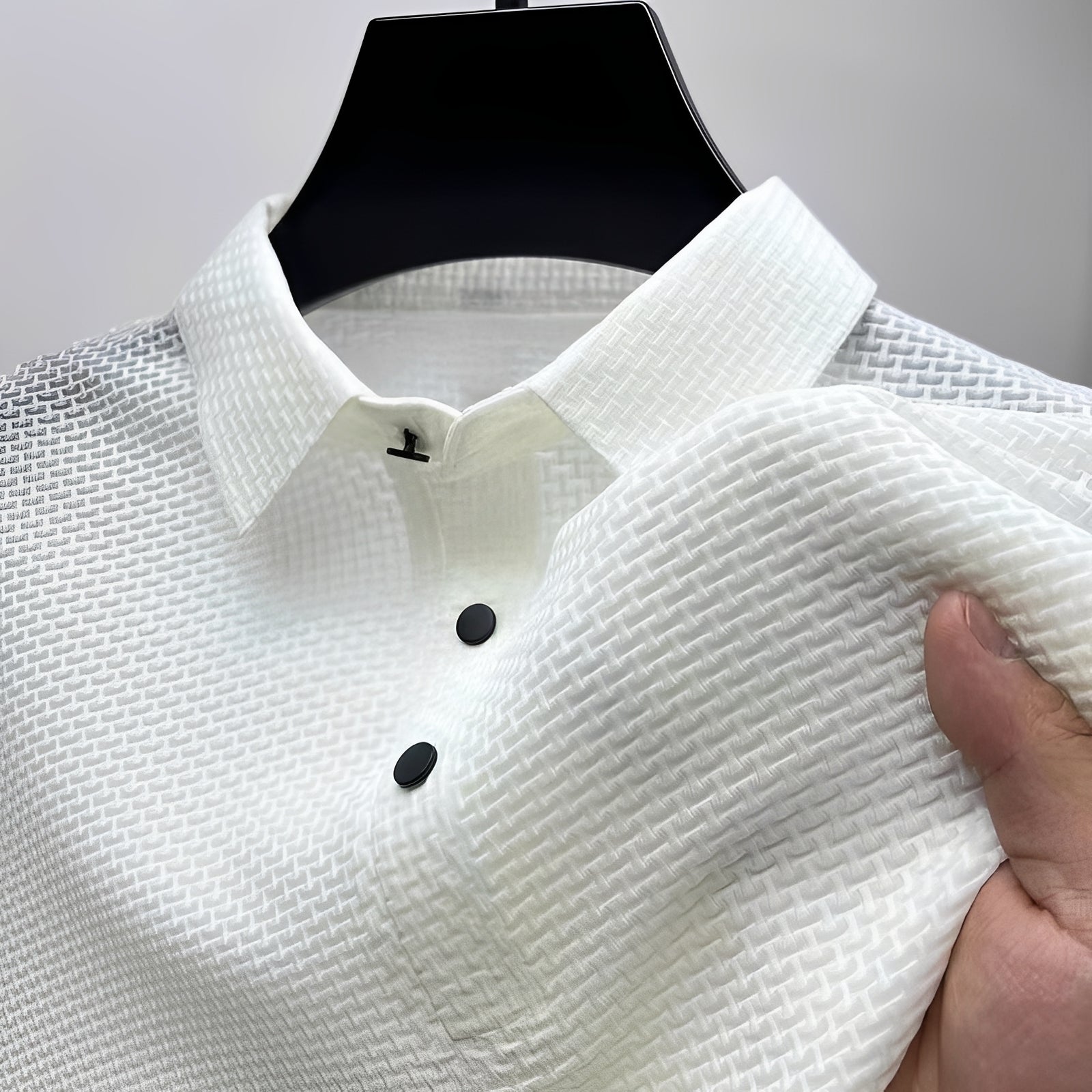 Stan - Polo pour hommes à manches courtes chic