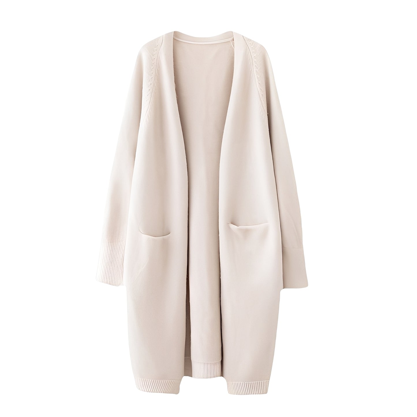 Claudie - Cardigan long classique pour femme