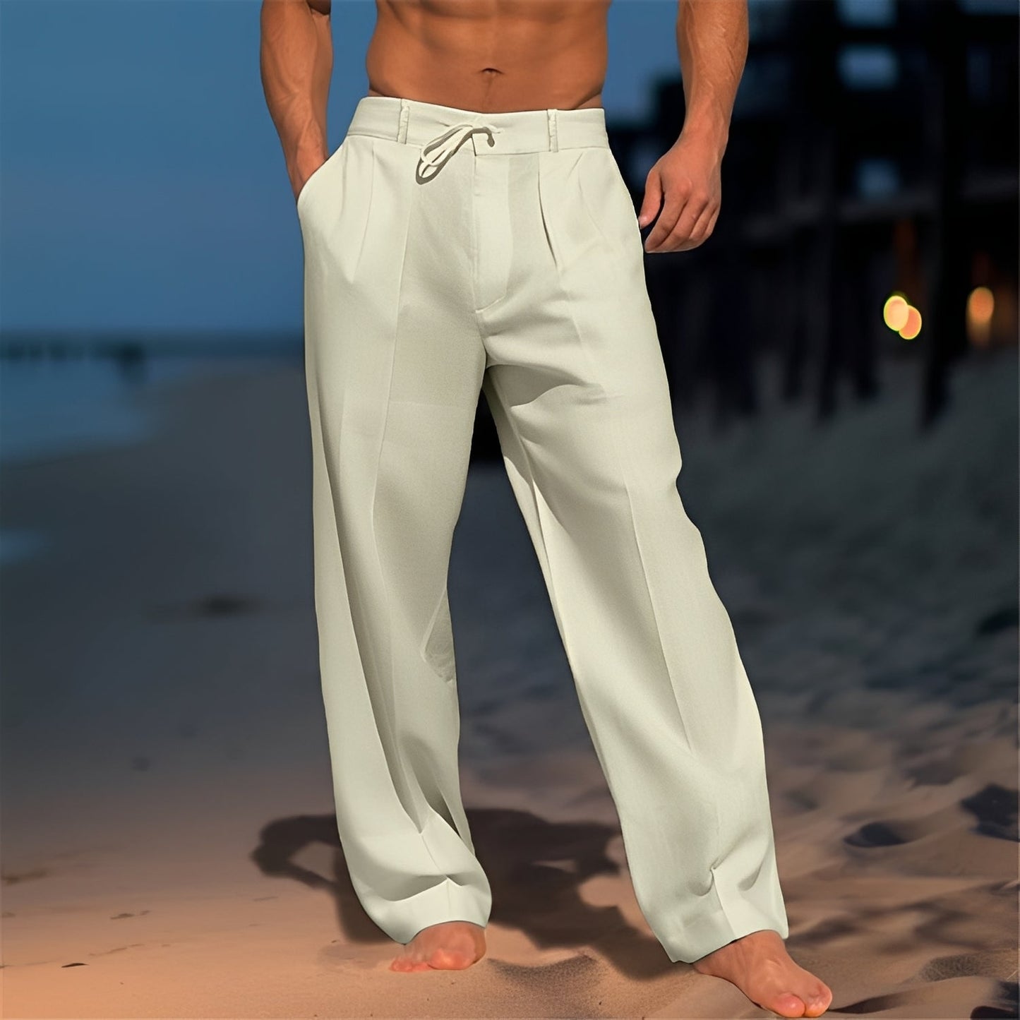 Thomas - Pantalon large et confortable pour hommes